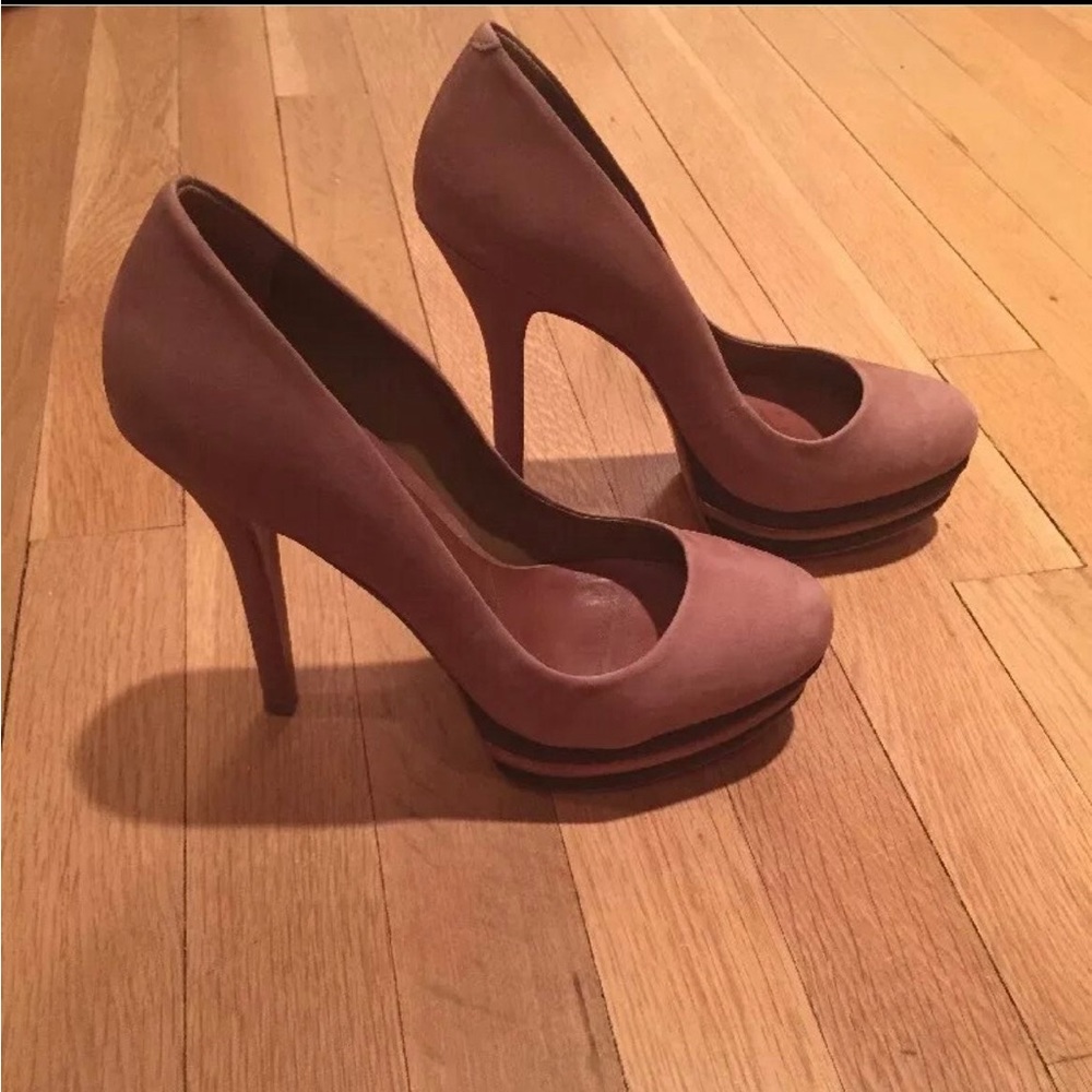 Aldo Beige High Heels 5" With Platform Size EU 38